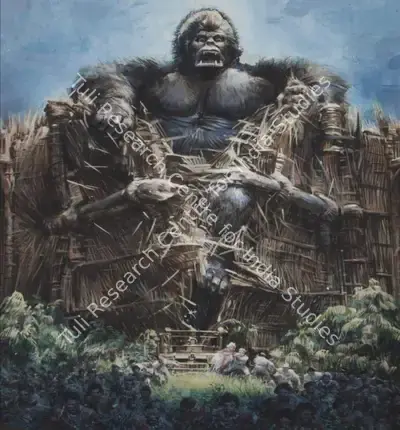 Dino de Laurentiis (Producer), King Kong, 1976, Original Artwork For Film