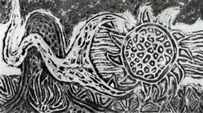 K.R. Hari (Artist), Surya Grahanam, Painting
