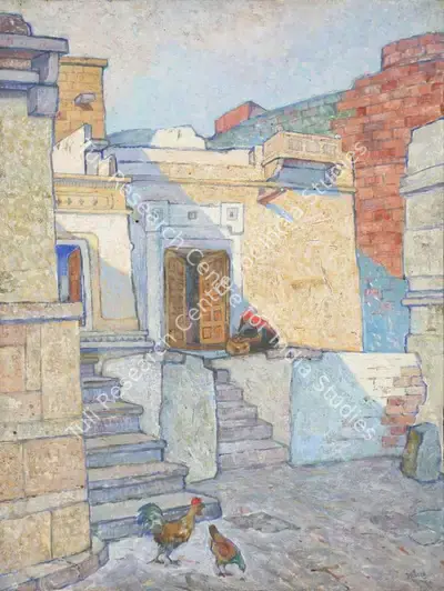 Madhav Satwalekar (Artist), Untitled, 1980, Painting