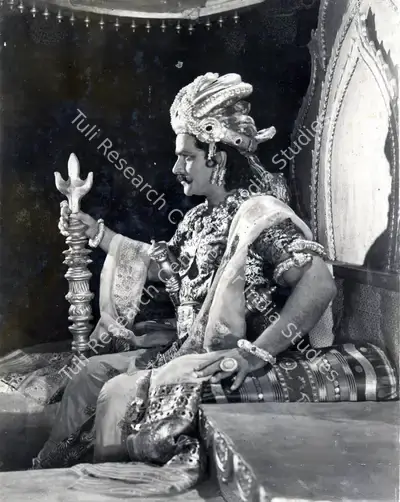 Shanker Bhatt (Producer), Vikramaditya, 1945, Photographic Still