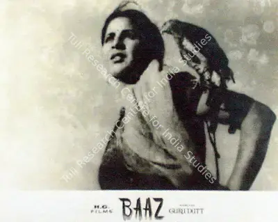 V.K. Murthy (Cinematographer), Baaz, 1953, Lobby Card