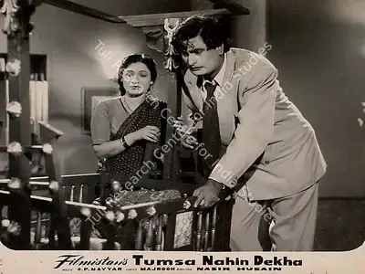 Nasir Husain (Director), Tumsa Nahin Dekha, 1957, Lobby Card