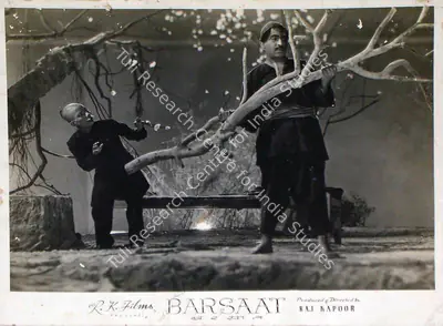 Jal Mistry (Cinematographer), Barsaat, 1949, Lobby Card