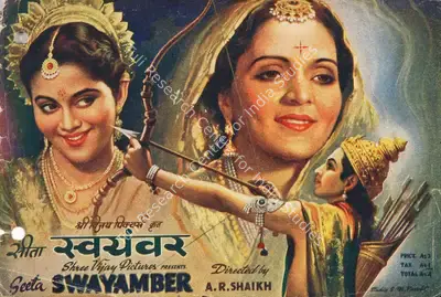 A.R. Sheikh (Director), Seeta Swayamber, 1948, Song-Synopsis Booklet