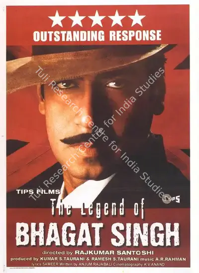Kumar S. Taurani (Producer), Legend Of Bhagat Singh, The, 2002, Full Sheet Poster