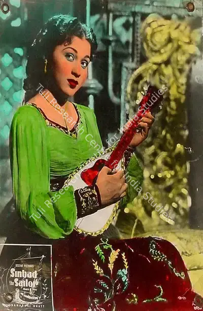 Nanabhai Bhatt (Director), Sinbad Jahaaji, 1952, Lobby Card