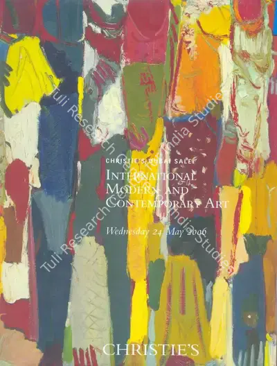 Christie's (Auction House), International Modern & Contemporary Art, 2006, Auction Catalogue