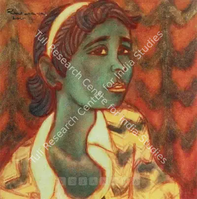 A. Ramachandran (Artist), Studies, 2001, Painting