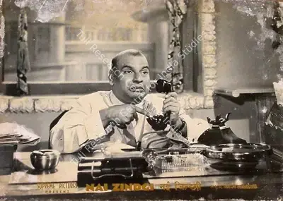 Chimanlal Trivedi (Producer), Nai Zindagi, 1951, Lobby Card