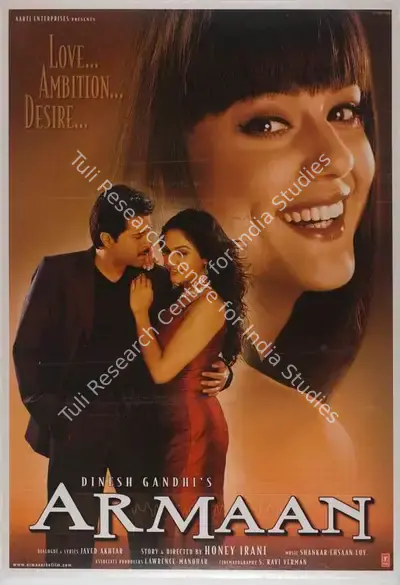 Dinesh Gandhi (Producer), Armaan, 2003, Full Sheet Poster