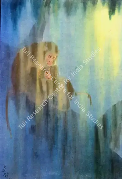 Badri Nath Arya (Artist), Mamta, 1969, Painting