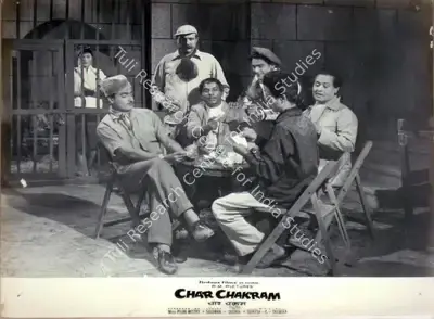 Piloo Mistry (Producer), Char Chakram, 1965, Lobby Card
