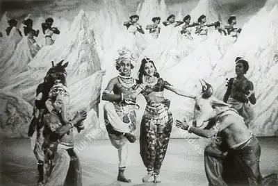 V. Shantaram (Director), Jhanak Jhanak Payal Baaje, 1955, Photographic Still