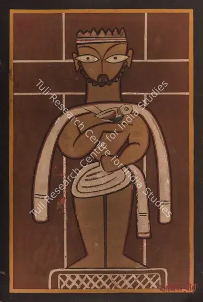 Jamini Roy (Artist), Christ Series, 1945, Painting