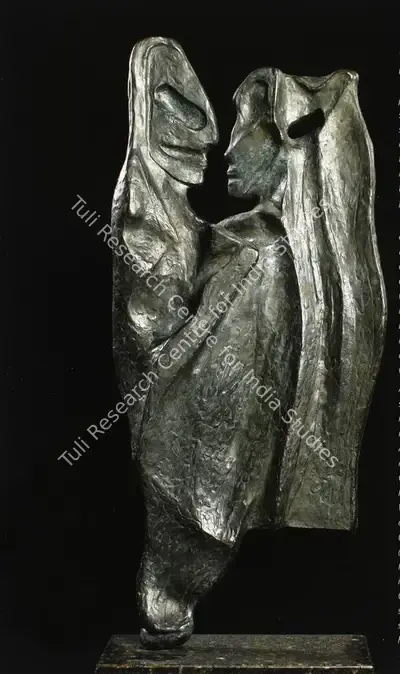 Amar Sehgal (Artist), Lovers, 1996, Sculpture