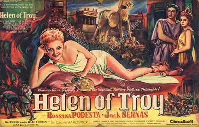 Raoul Walsh (Director), Helen of Troy, 1956, Advertisement