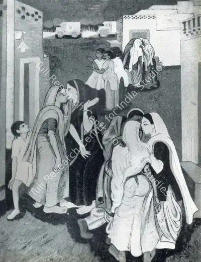 Pran Nath Mago (Artist), Rumours, Painting