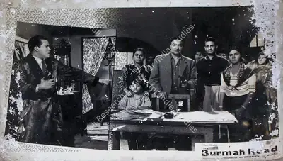 Tara Harish (Producer), Burmah Road, 1962, Lobby Card
