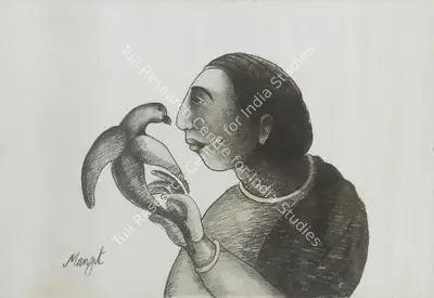 Manjit Bawa (Artist), Untitled, 1988, Drawing
