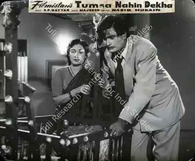 Marshal Braganza (Cinematographer), Tumsa Nahin Dekha, 1957, Photographic Still