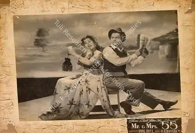 V.K. Murthy (Cinematographer), Mr And Mrs 55, 1955, Lobby Card