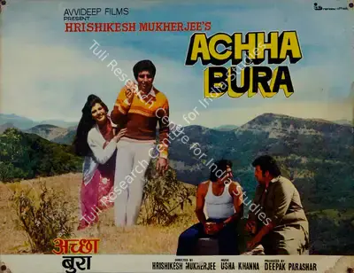 Jaywant Pathare (Cinematographer), Achha Bura, 1983, Lobby Card
