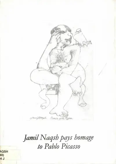 Jamil Naqsh (Author), Jamil Naqsh Pays Homage to Pablo Picasso, 2008, Authored Book