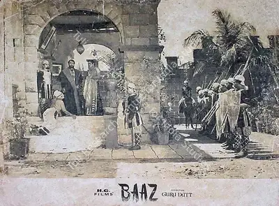 V.K. Murthy (Cinematographer), Baaz, 1953, Lobby Card