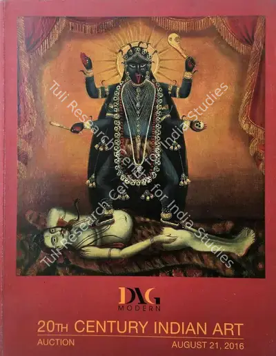 DAG (Auction House), 20th Century Indian Art, 2016, Auction Catalogue