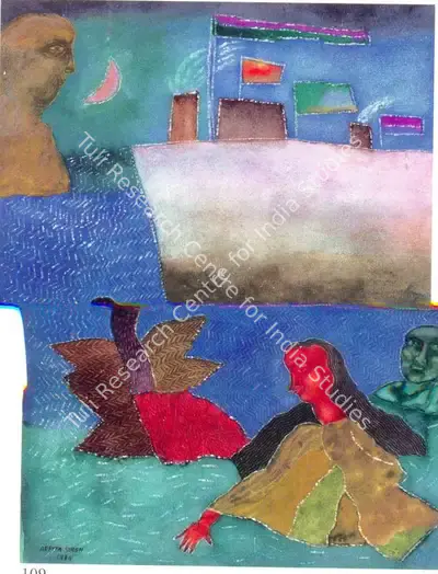 Arpita Singh (Artist), Untitled, 1984, Painting