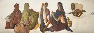 B. Prabha (Artist), Untitled, 1979, Painting