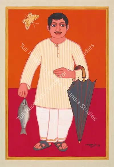 Lalu Prasad Shaw (Artist), Rashil Babu, 2021, Painting