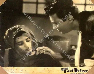 V. Ratra (Cinematographer), Taxi Driver, 1954, Lobby Card