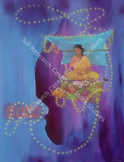 N.S. Harsha (Artist), Beginning, 2019, Painting