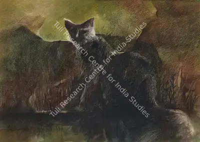 Amitabha Banerjee (Artist), Untitled, 1988, Painting