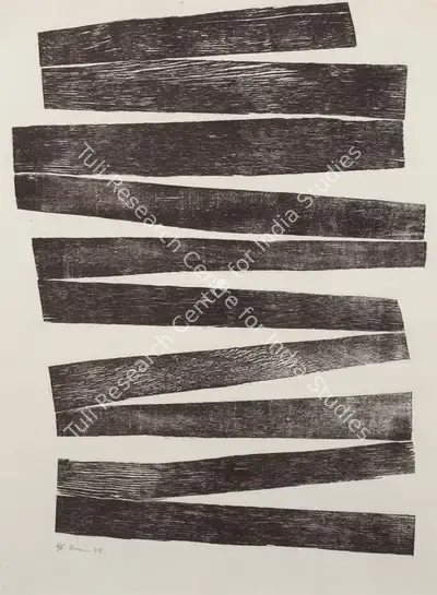 Zarina Hashmi (Artist), Untitled, 1968, Graphic Art
