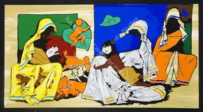 M.F. Husain (Artist), Mother Theresa series, Graphic Art