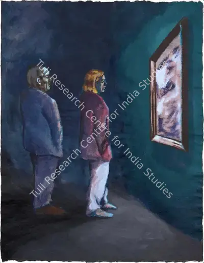 Patwardhan, Sudhir (Artist). Gallery, 2009 | Painting, AG.Onl/08.05.25, 2025 · Asta Guru