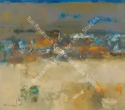 K.M. Adimoolam (Artist), Untitled, 2002, Painting