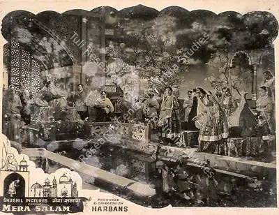 Harbans (Producer), Mera Salam, 1957, Lobby Card