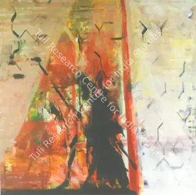 Akbar Padamsee (Artist), Self Portrait, 1962, Painting