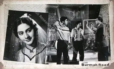 Tara Harish (Producer), Burmah Road, 1962, Lobby Card