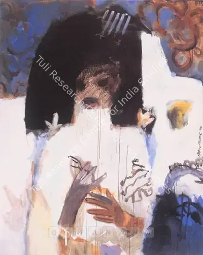Chittrovanu Mazumdar (Artist), Untitled, 1994, Painting