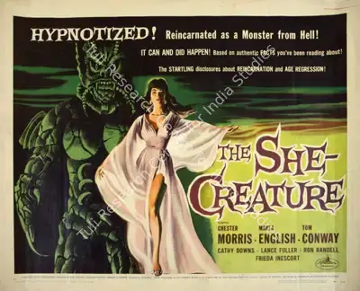 Alex Gordon (Producer), The She-Creature, 1956, Poster