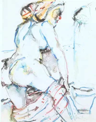 Paritosh Sen (Artist), Untitled, 1992, Painting