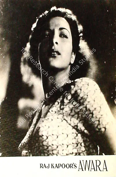Radhu Karmakar (Cinematographer), Awara, 1951, Lobby Card