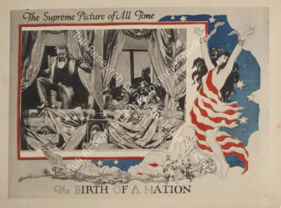 G.W. Bitzer (Cinematographer), The Birth of a Nation, 1915, Lobby card