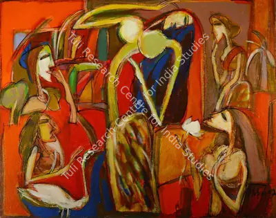 Dhiraj Choudhury (Artist), Untitled, 1995, Painting