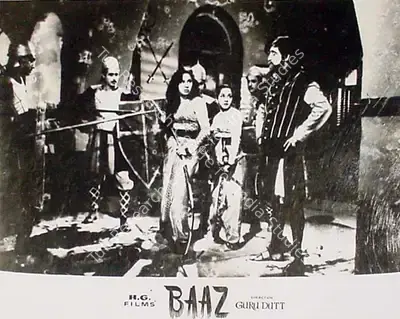 V.K. Murthy (Cinematographer), Baaz, 1953, Lobby Card