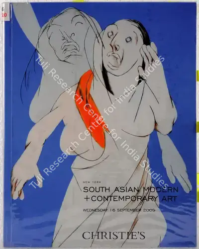 Christie's (Auction House), South Asian Modern and Contemporary Art, 2009, Auction Catalogue